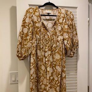 Universal Thread Puff-Sleeve Floral Dress